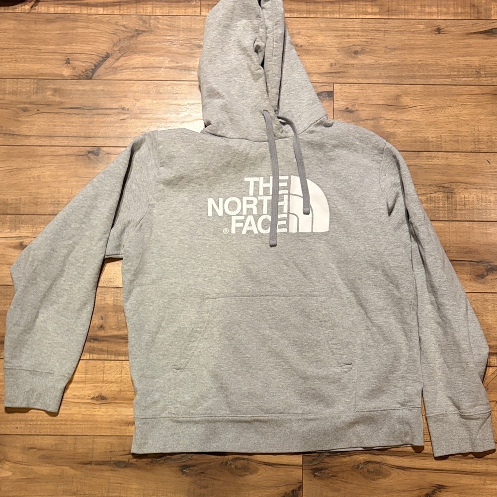 The North Face Light Gray Men's Hoodie